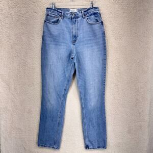 Abercrombie & Fitch The 90s Slim Straight Ultra High Rise Curve Love Jeans 31/12